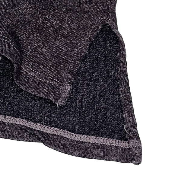 SUNDRY Washed Black Long Sleeve Love Appliqué Top size 1 or Small - Picture 3 of 8